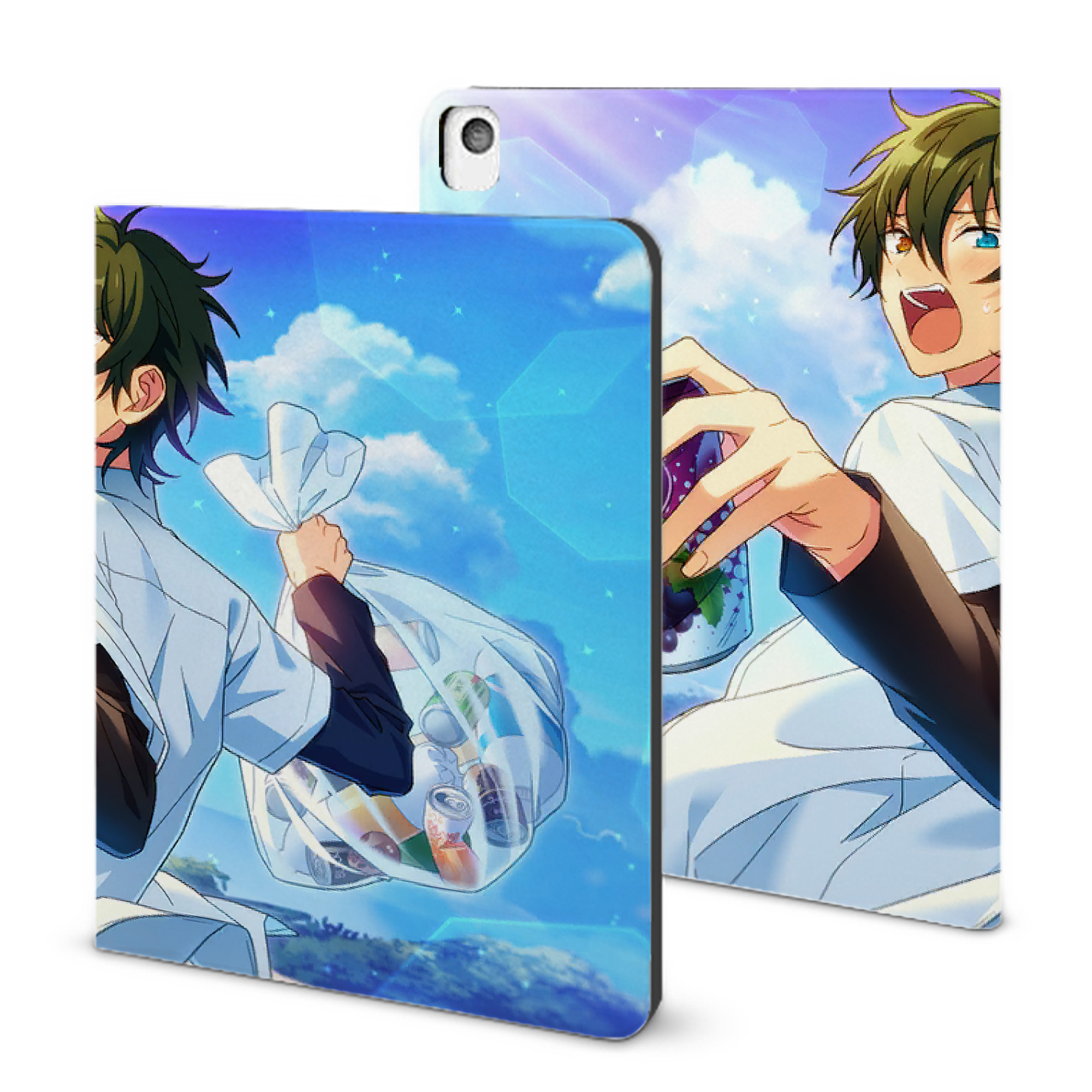 （画像用） あんさんぶるスターズ! Ensemble Stars IPadケース ペンホルダー付き ブックスタイルデザイン